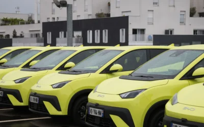 BYD Surpasses Tesla in European EV Sales for the First Time