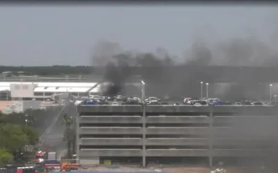 Emergency at Jacksonville International Airport: Fire Breaks Out in Parking Garage