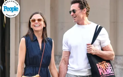 Hugh Jackman and Sutton Foster Show Sweet PDA in Rare New Photos Since Confirming Romance