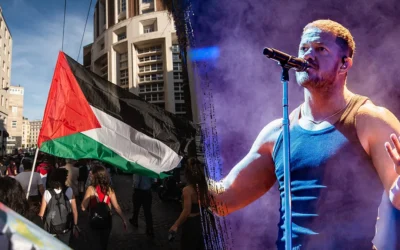 Imagine Dragons Sets Social Media Ablaze After Waving Palestinian Flag at Milan Concert