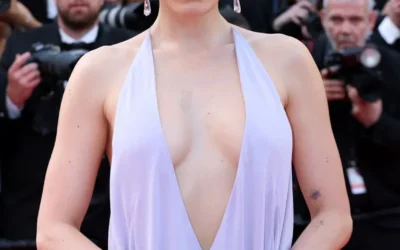 Pom Klementieff Takes the Plunge at Cannes