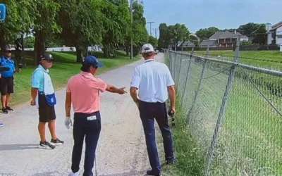 Rickie Fowler’s Dramatic Standoff with Rules Officials at the Charles Schwab Challenge