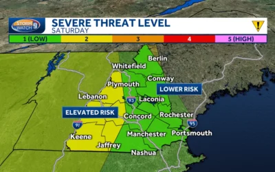 Severe Thunderstorms Threaten New Hampshire This Weekend