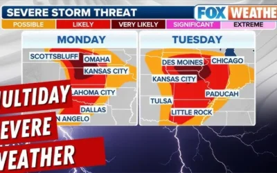 Severe Weather Risks Loom Over St. Louis: Preparing for Possible Storms