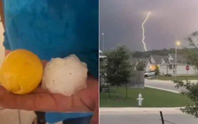 Severe Weather Unleashes Lightning and Hail in San Antonio and the Hill Country