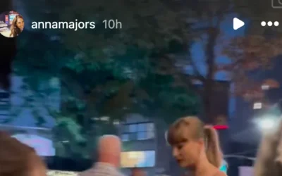Taylor Swift Steals the Spotlight in NYC with Stunning Floral Slipdress
