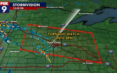 Tornado Watch Issued for Parts of Minnesota and Wisconsin: What You Need to Know