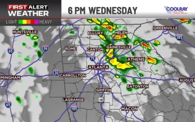 Weather Forecast for Atlanta: An Insight into Scattered Rain and a Warm-Up