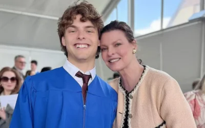Linda Evangelista Celebrates Son Augustin’s Graduation with an Emotional Photo