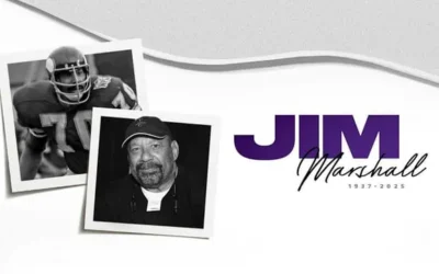 Minnesota Vikings Mourn the Passing of Jim Marshall, Legendary Captain & NFL Ironman