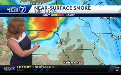 Omaha Weather Update: A Cloudy Weekend with Showers and Smoke