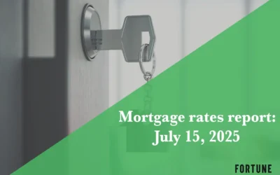 Current Mortgage Rates Report for July 15, 2025