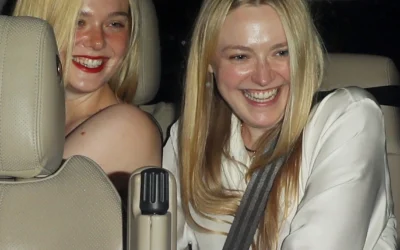 Sisterly Bonding: Dakota and Elle Fanning Shine on a Summer Night Out